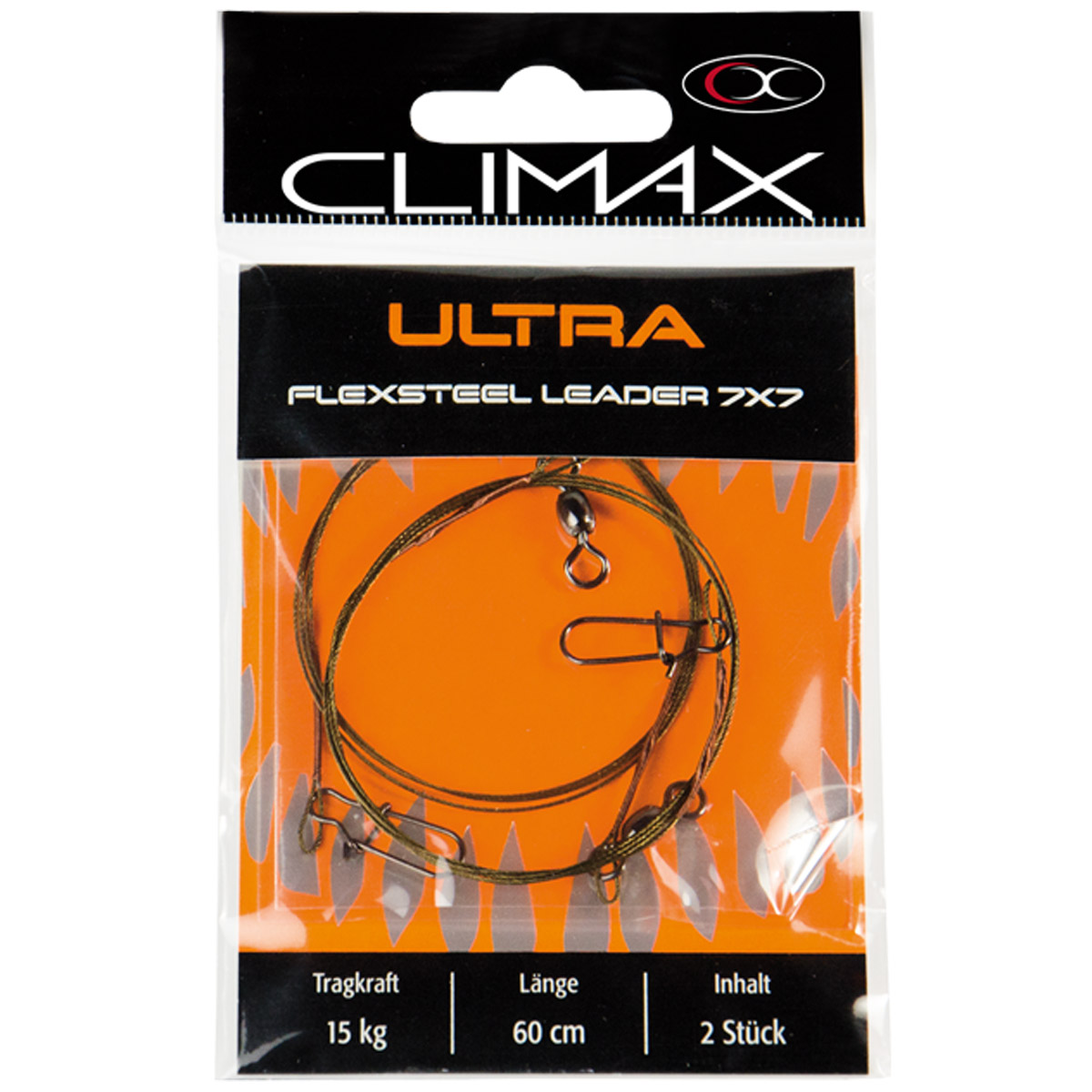 Climax Ultra Flexsteel 7x7 Leaders 60 CM