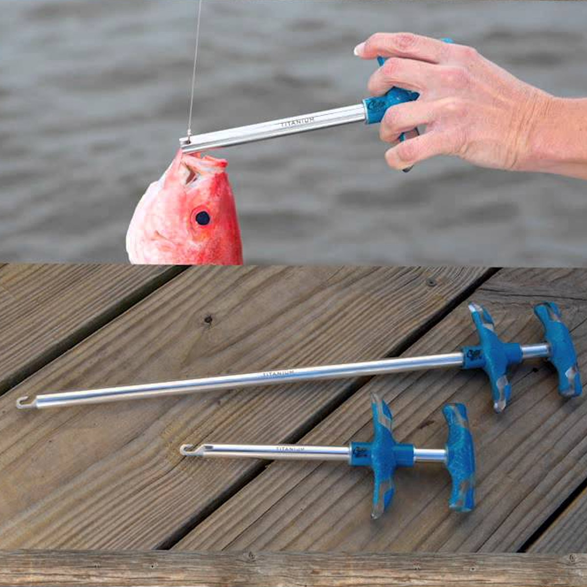 Cuda 18" Titanium Bonded Large DeHooker