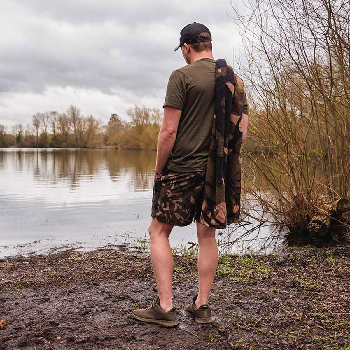 Fox Black/Camo LW Swim Shorts