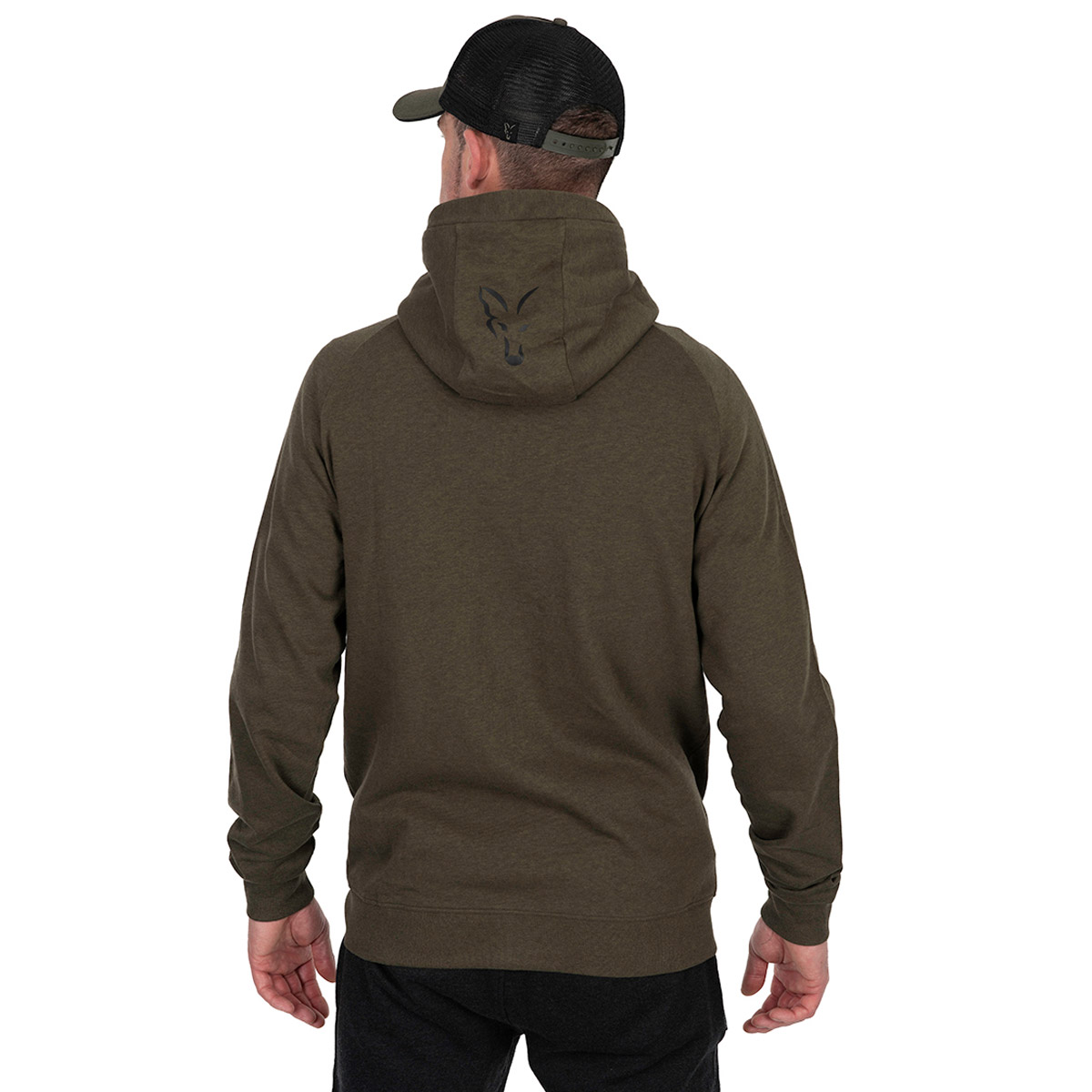 Fox Collection Lightweight Hoody Green & Black