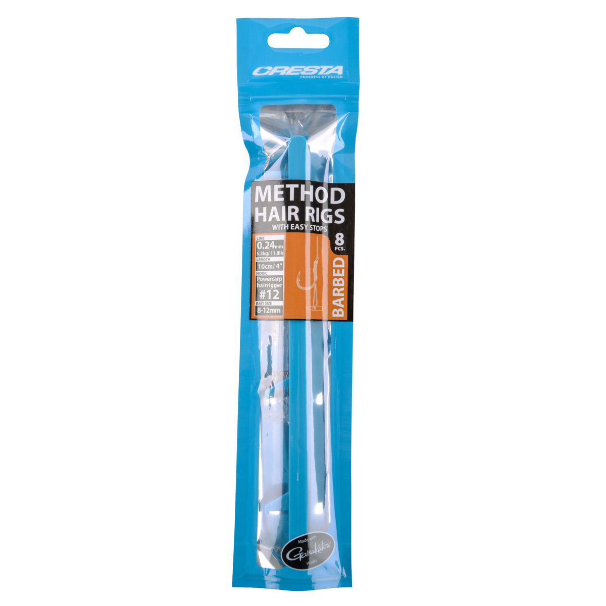 Cresta Method Hair Rigs + Stop Barbed