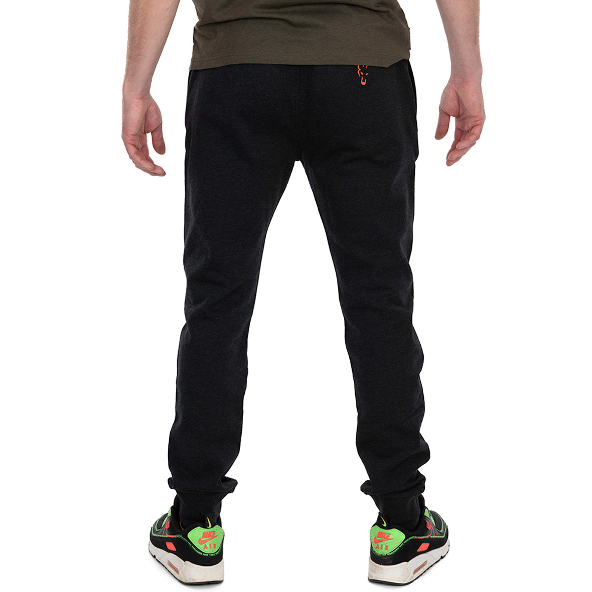 Fox Collection Lightweight Jogger Black & Orange