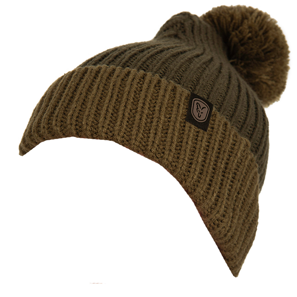 Fox Heavy Knit Bobble Hat