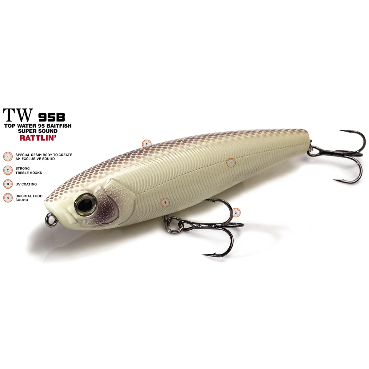 Molix Top Water 95 Baitfish