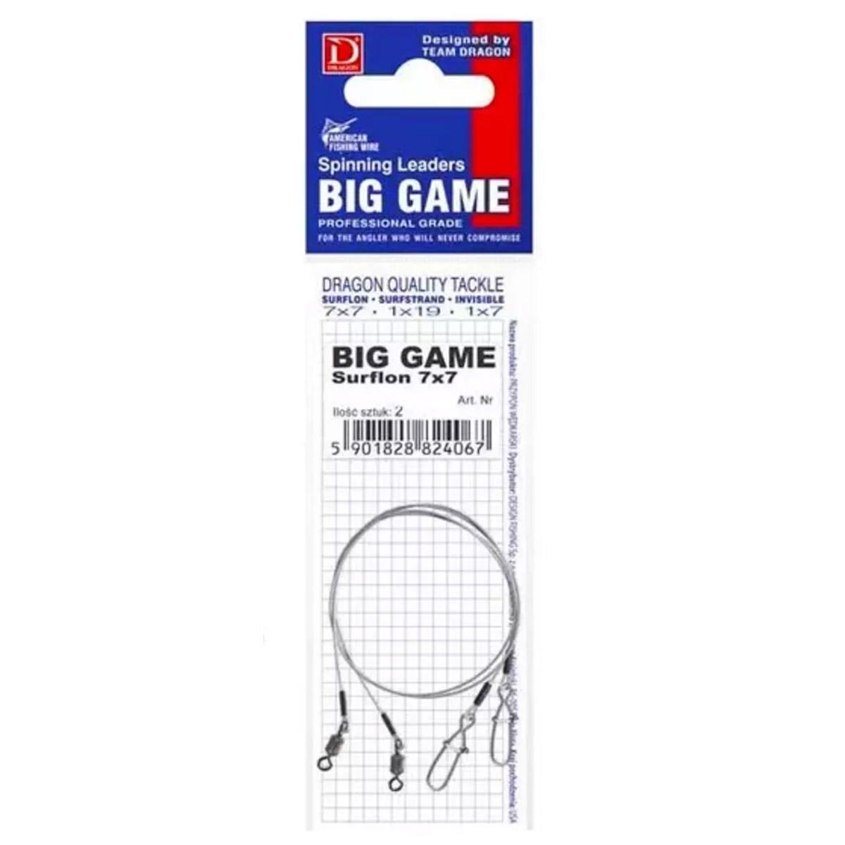 Dragon Surflon 7x7 Big Game Leader 30 KG