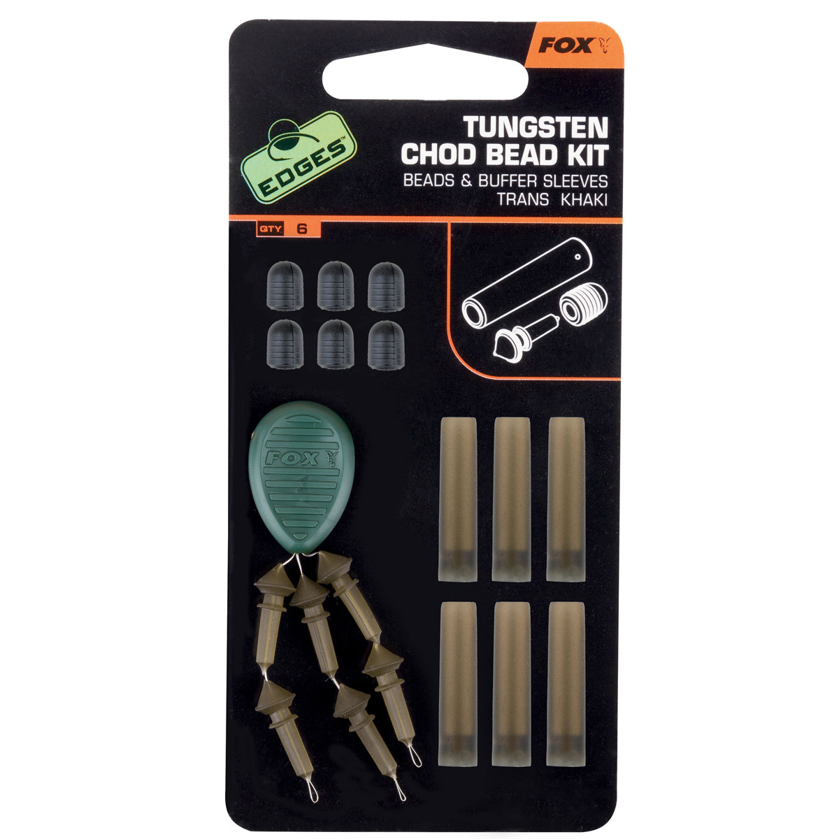 Fox EDGES™ Tungsten Chod Bead Kit
