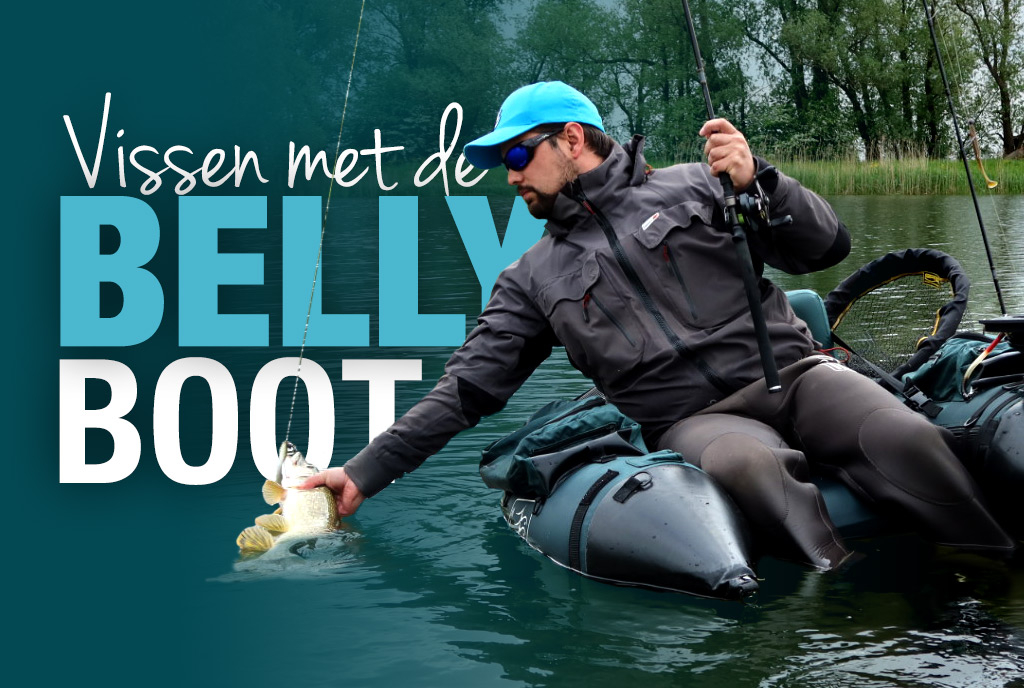 Vissen vanuit een bellyboat