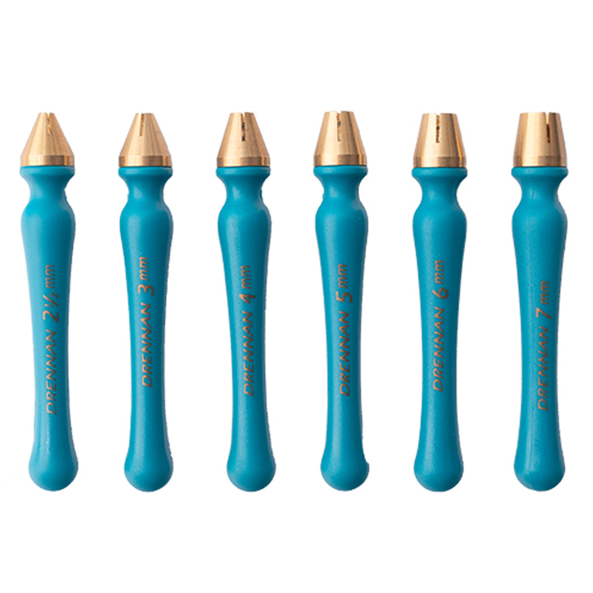 Drennan Brass Head Bread Punches 2,5-7 MM