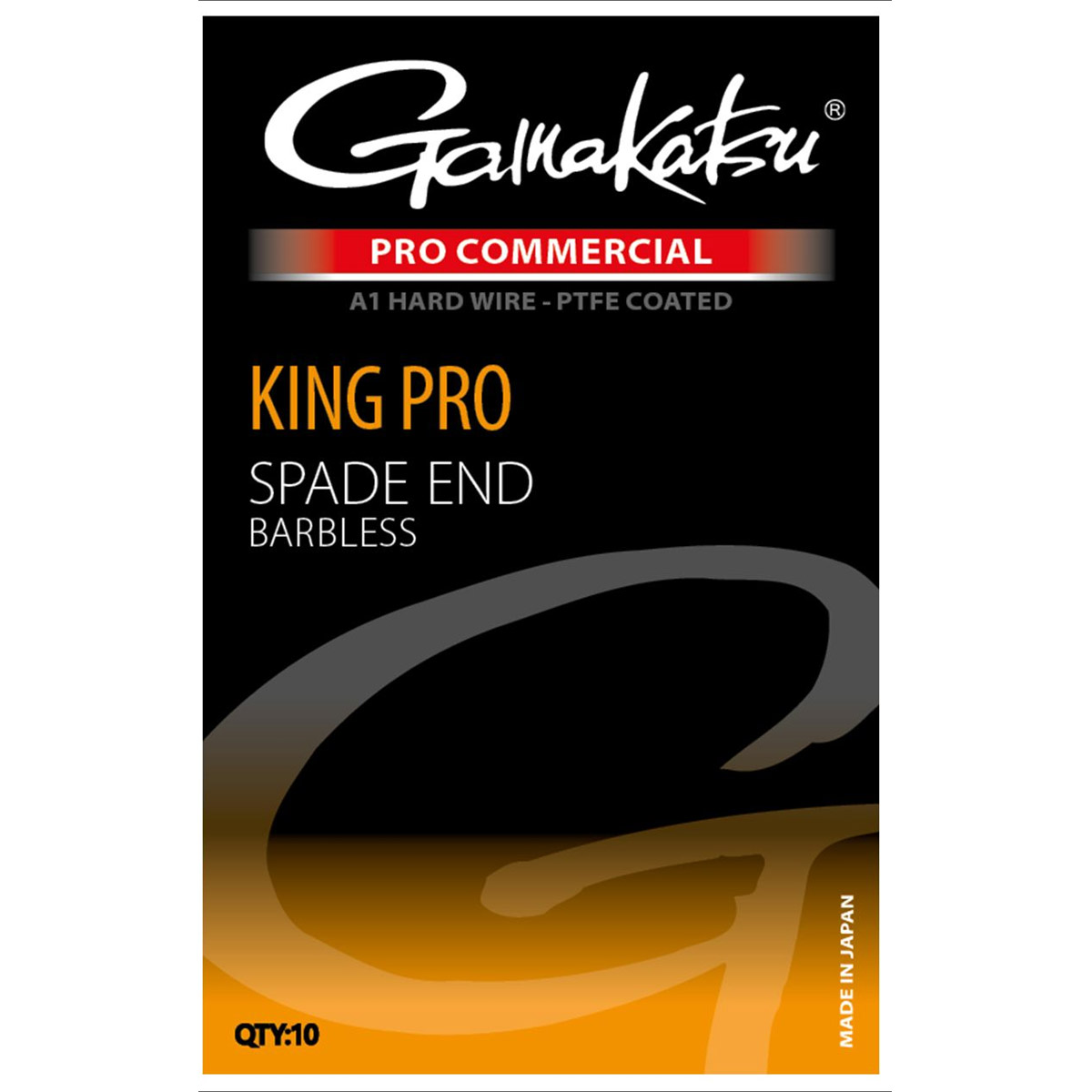 Gamakatsu Pro Commercial King Pro A1 Spade End Barbless