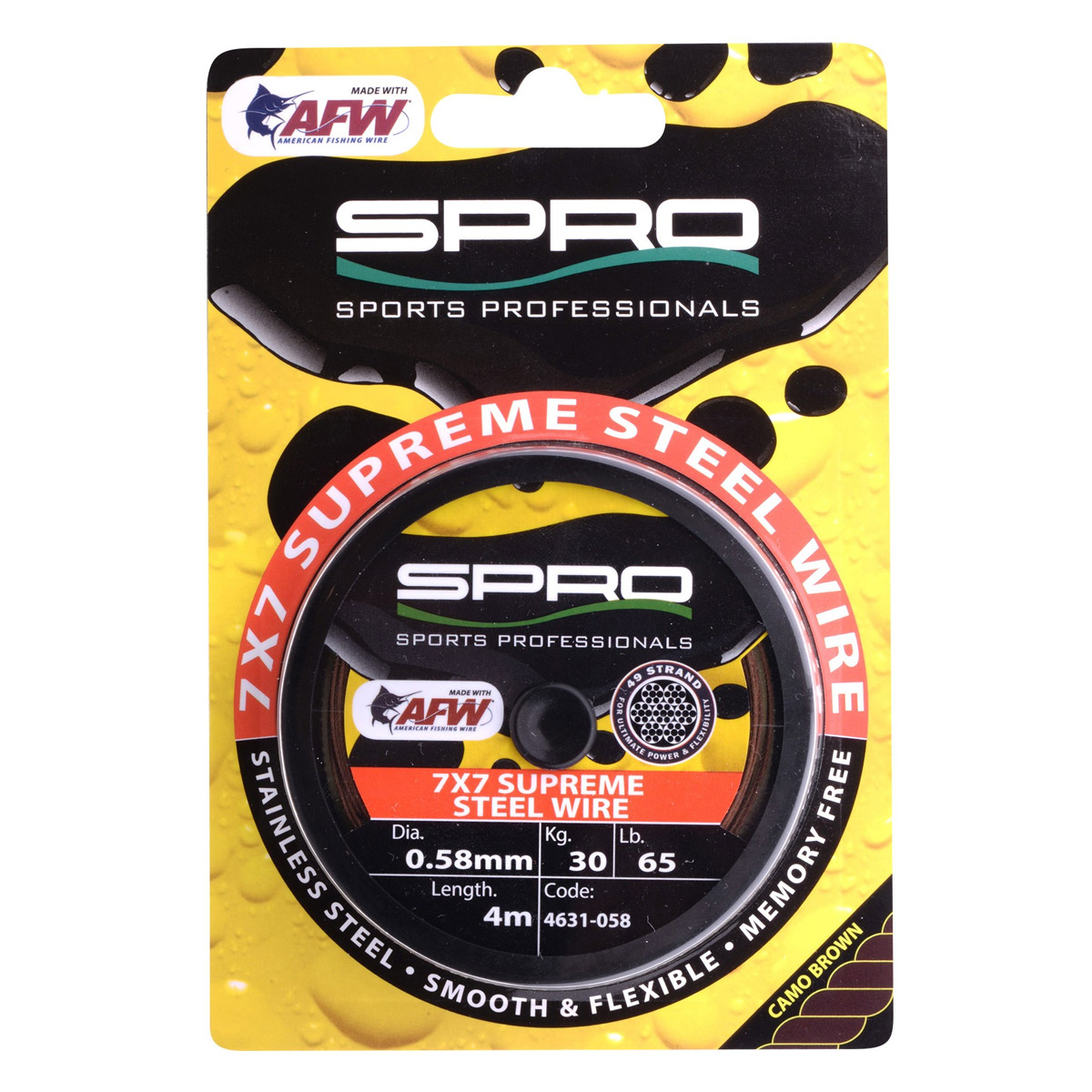 Spro AFW 7x7 Supreme Steel Wire