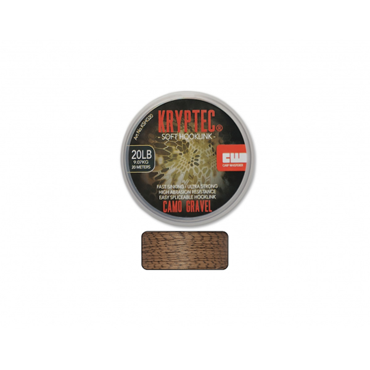 Carp Whisperer - Soft Hooklink - Gravel