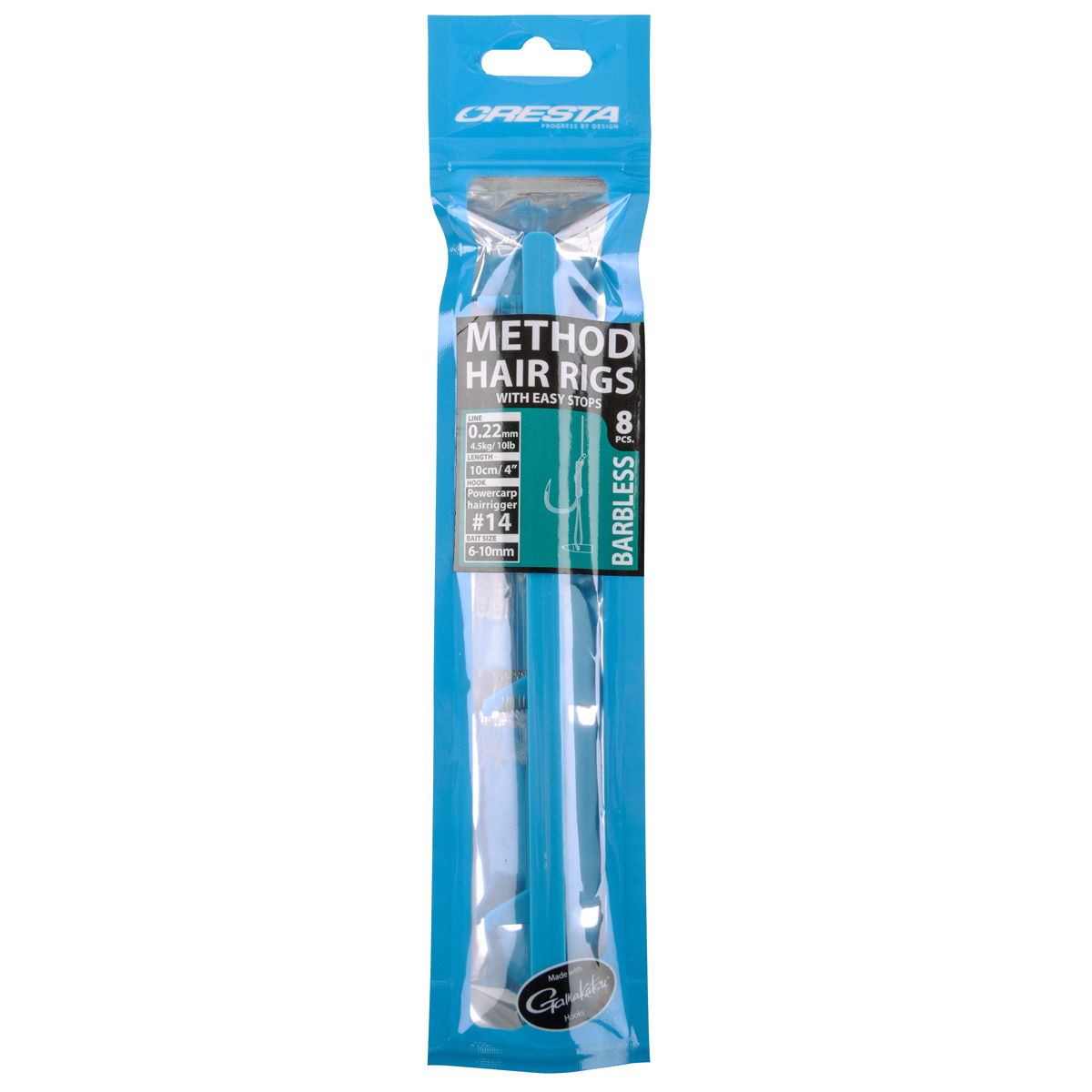 Cresta Method Hair Rigs + Stop Barbless