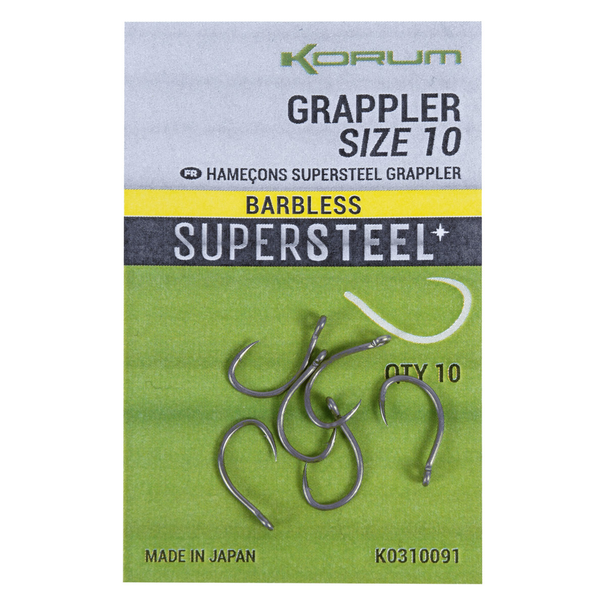 Korum Grappler Hook Barbed