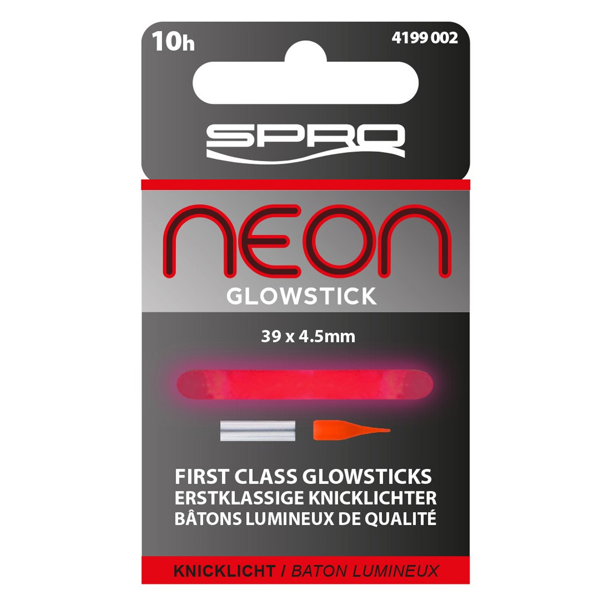 Spro Neon Glowstick Red