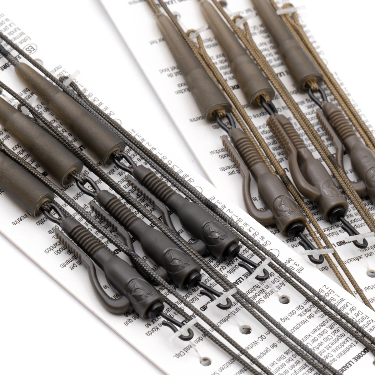 Korda Kable Leadcore Leader Hybrid Leadclip QC Swivel 50 CM