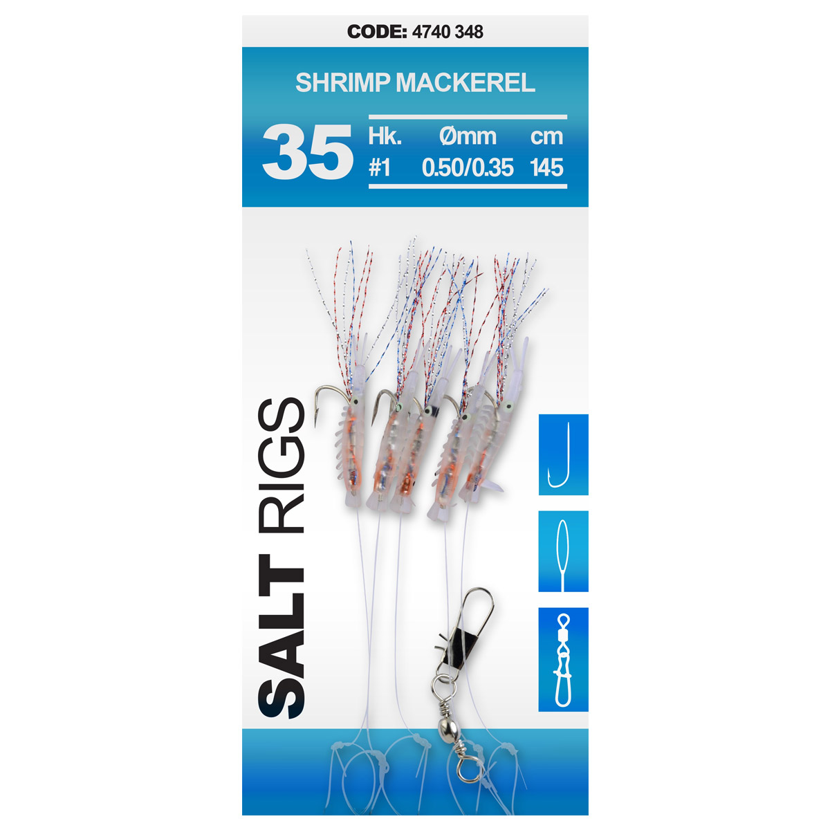 Spro 35 Salt Rig Shrimp Mackerel