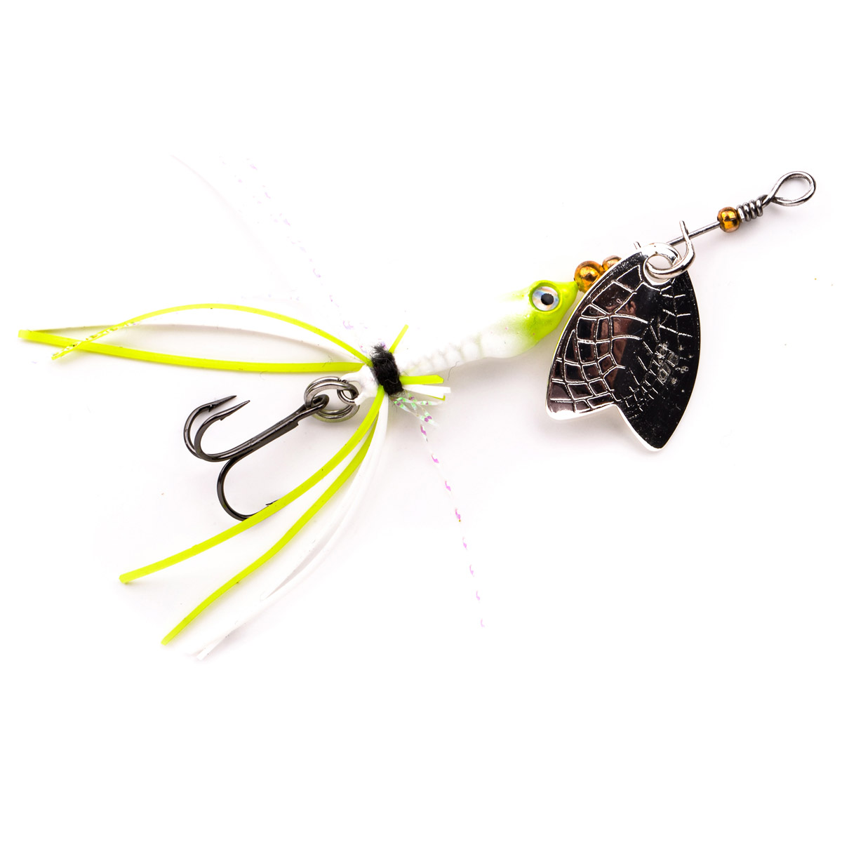 Spro Larva Mayfly Micro Spinner Treble Hook