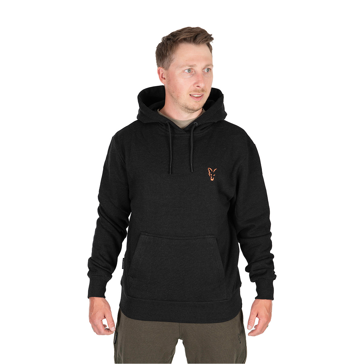 Fox Collection  Hoody Black & Orange