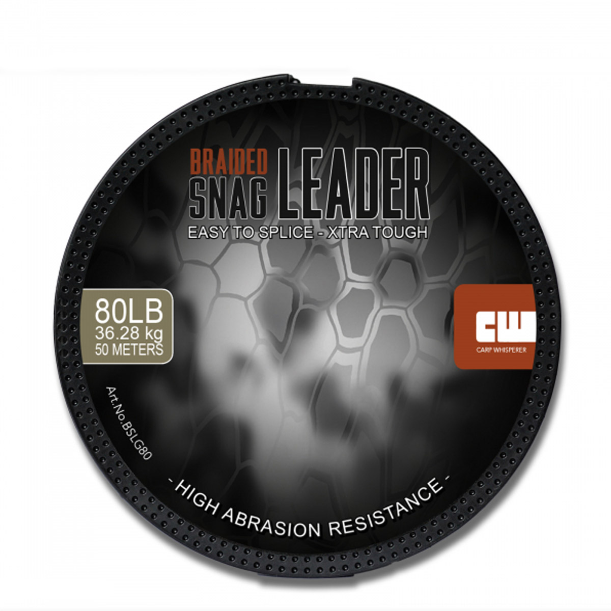 Carp Whisperer - Braided Snag Leader - 80 lb
