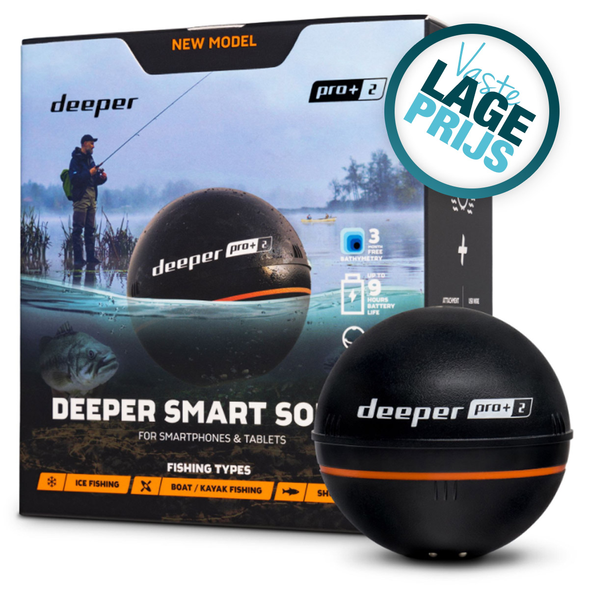 Deeper Fishfinder Pro +2