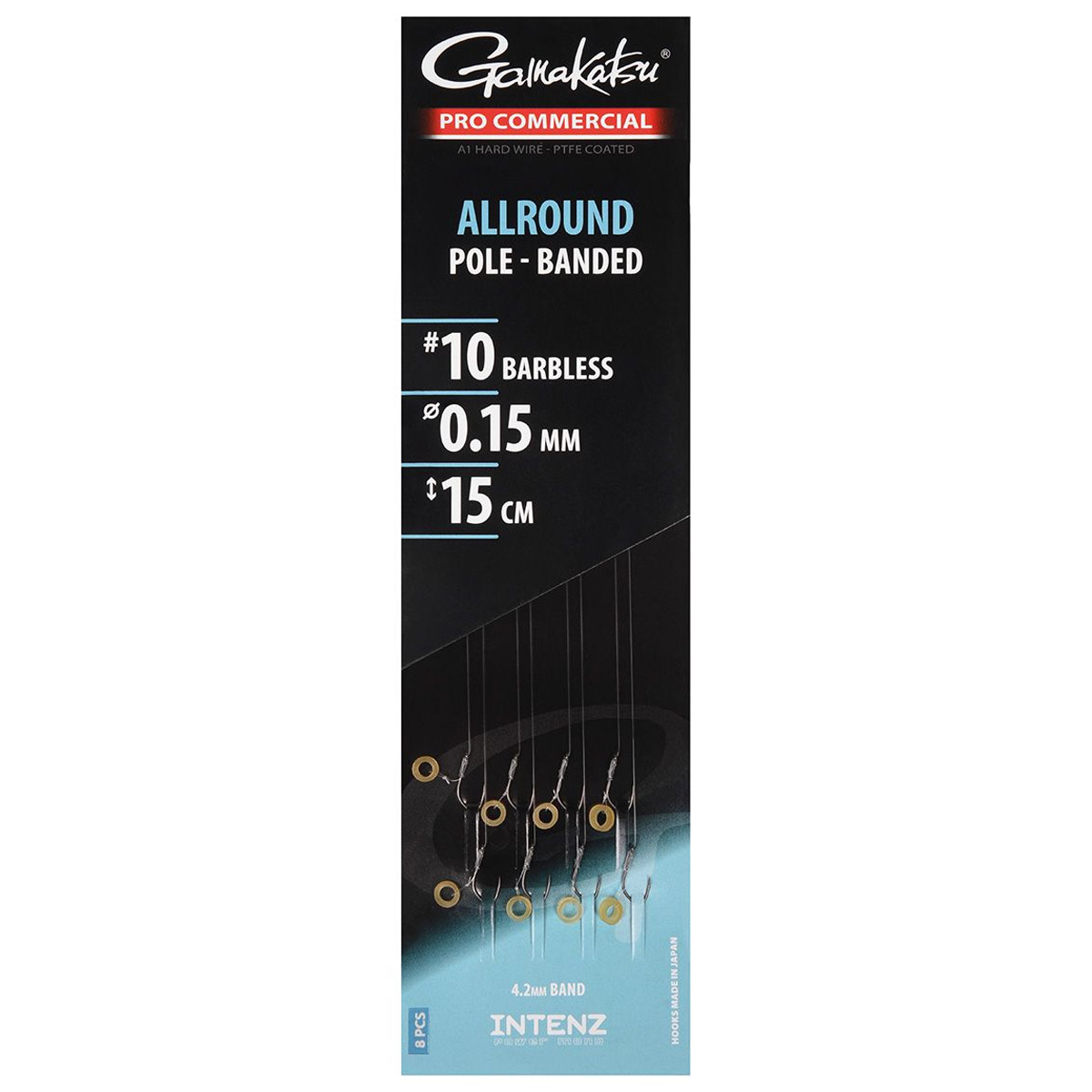 Gamakatsu Pro Commercial Allround Pole Banded Ready Rigs 15 CM