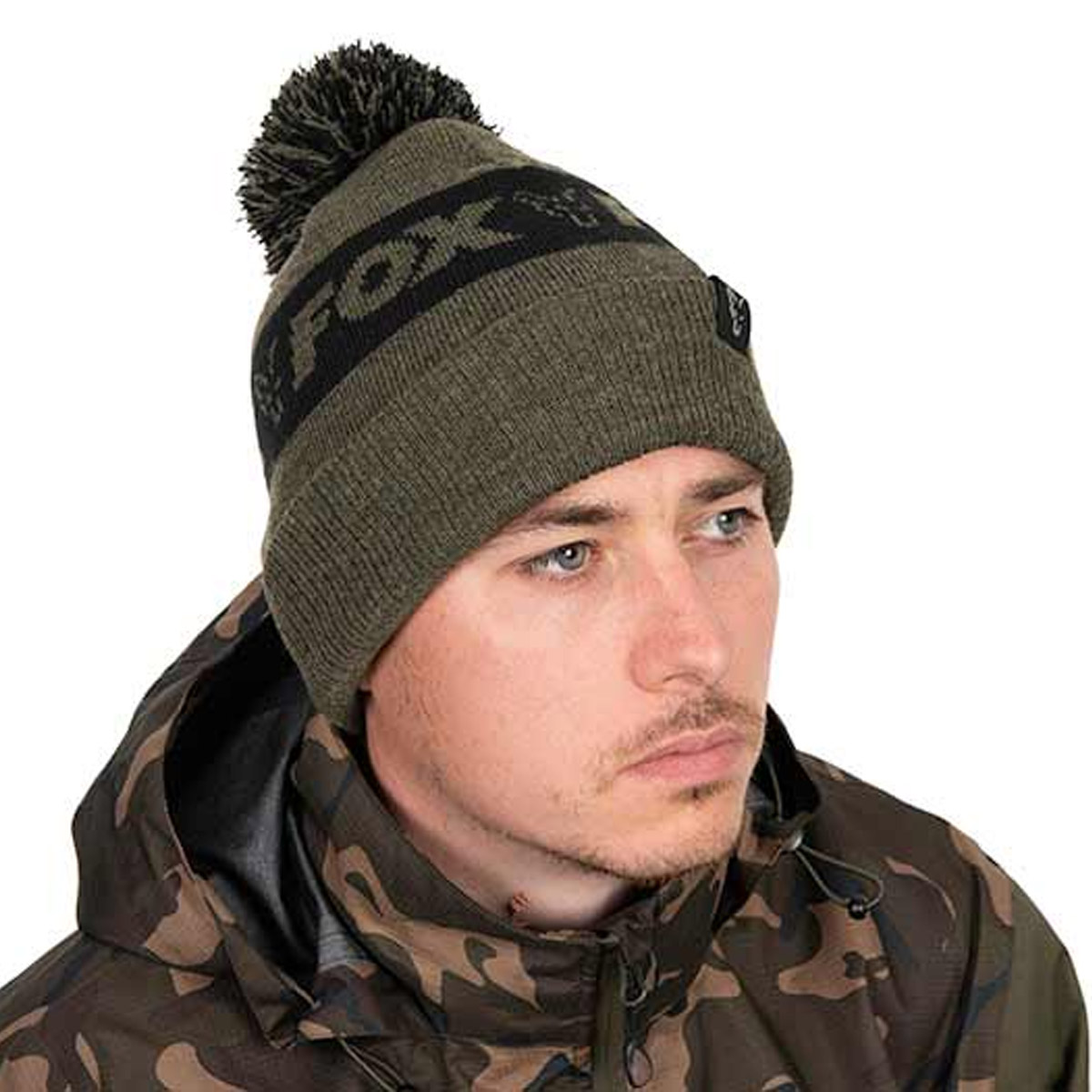 Fox Bobble Green & Black