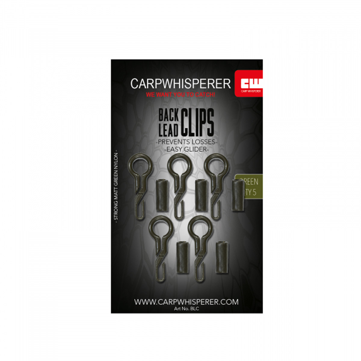 Carp Whisperer - Back Lead Clips