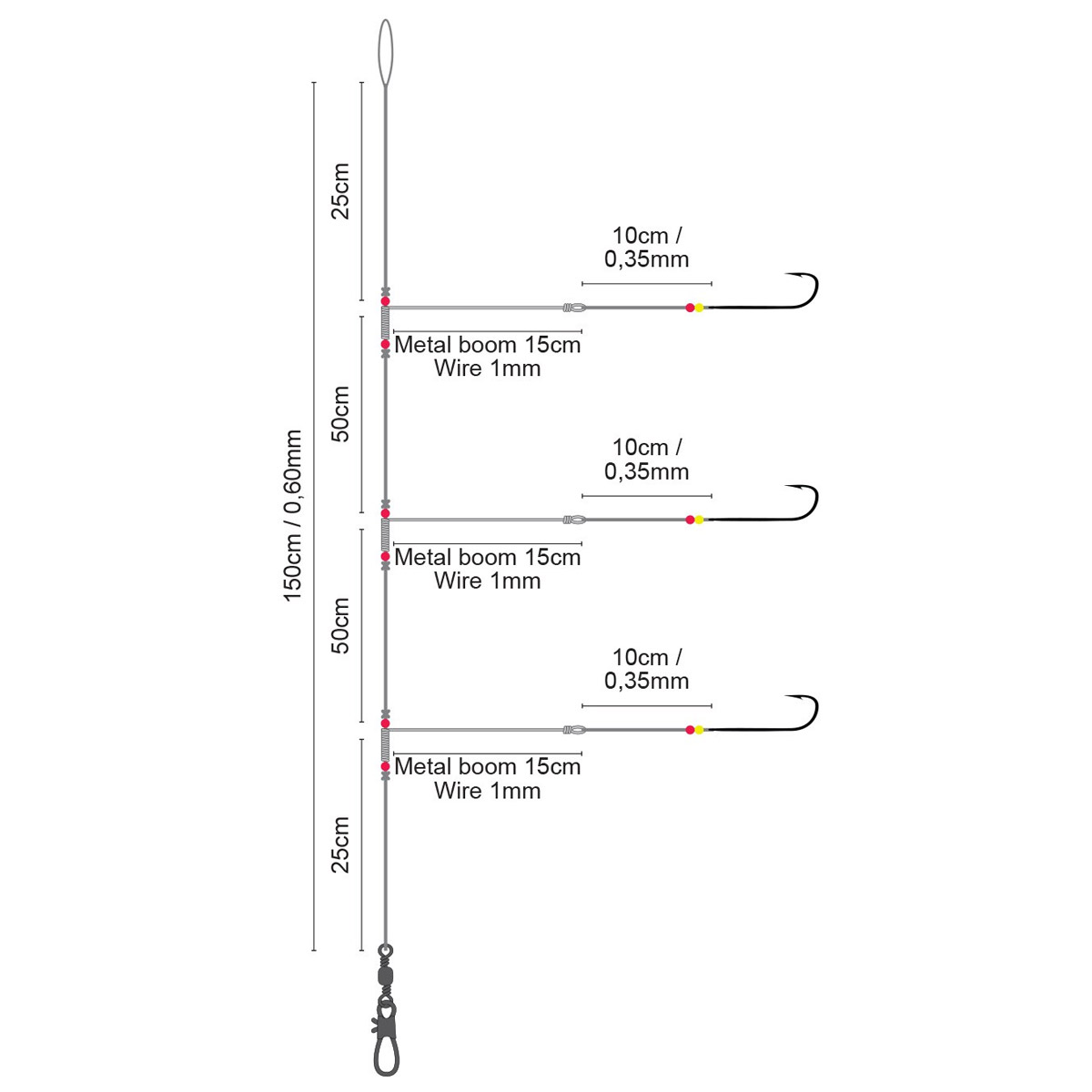 Spro 24 Salt Rig Metal Boom Aberdeen