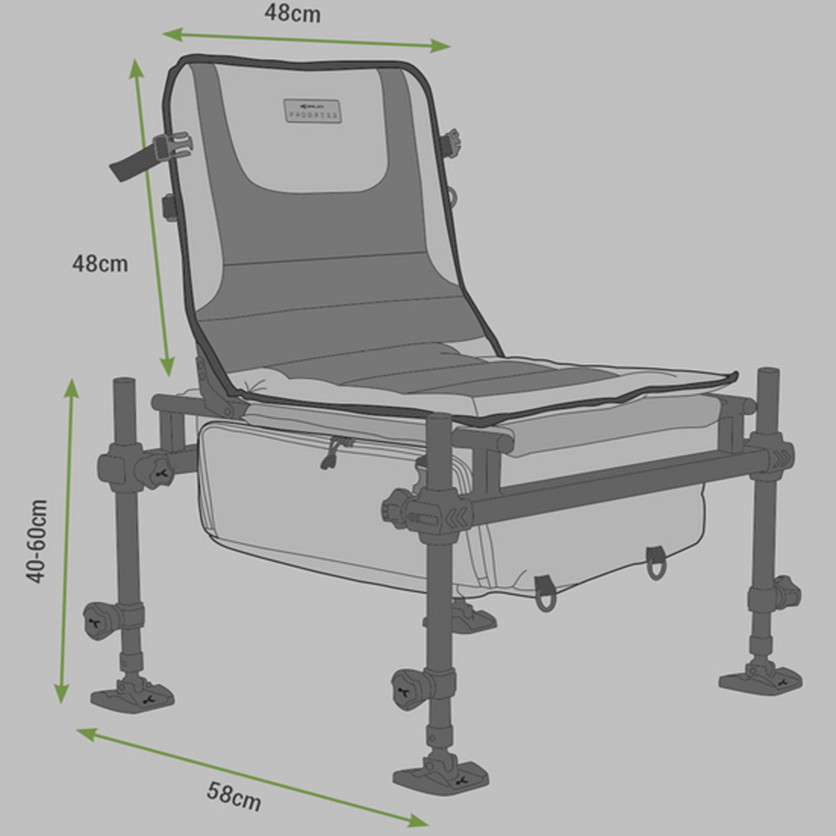 Korum Progress Ruckchair S23 Deluxe