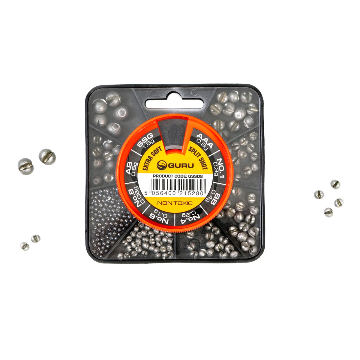 Guru 8 Compartment Non-Toxic Shot Box