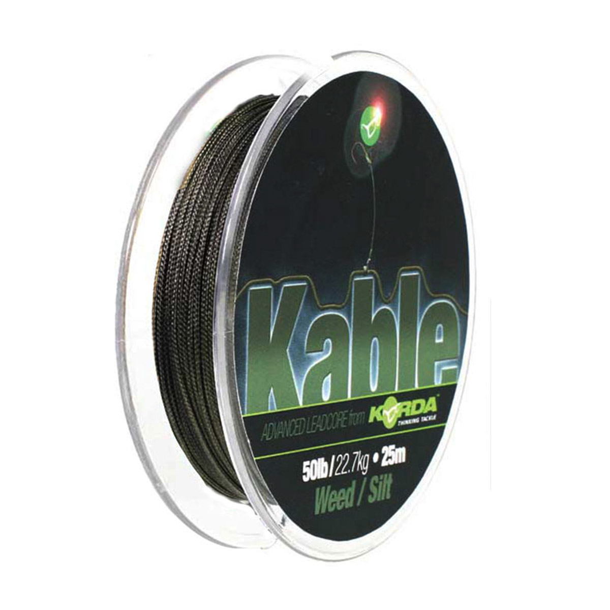 Korda Kable Leadcore Weed / Silt
