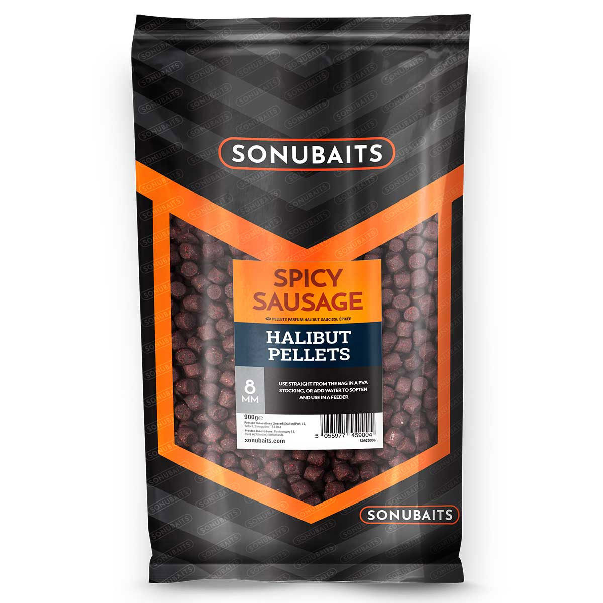 Sonubaits Spicy Sausage Halibut Pellets