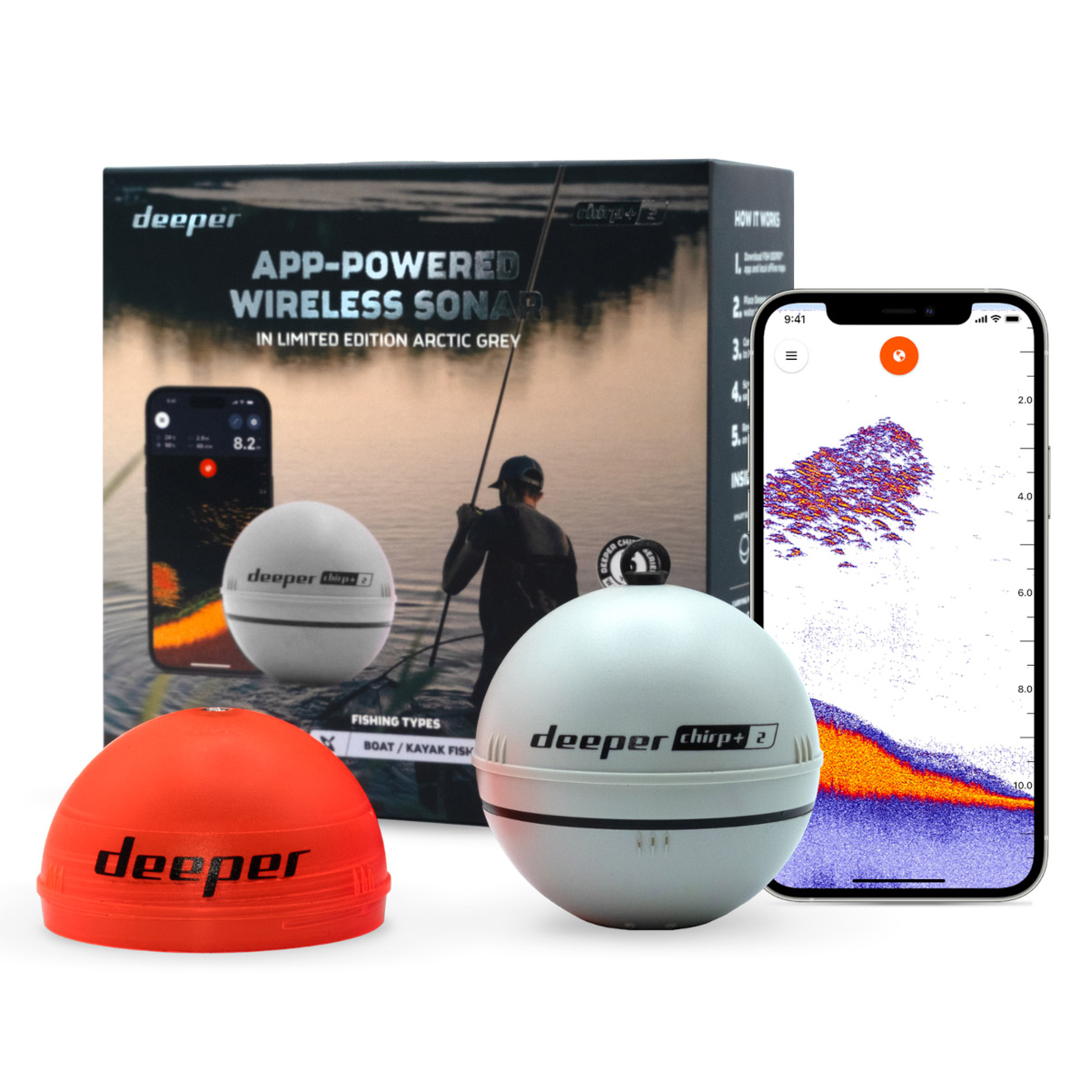 Deeper Chirp+2 Limited Edition Arctic Grey