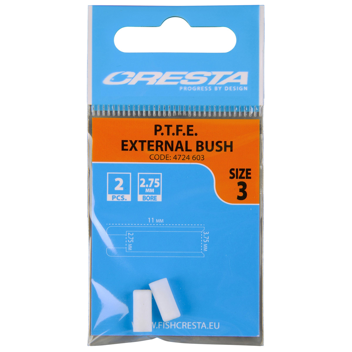 Cresta ptfe external bush