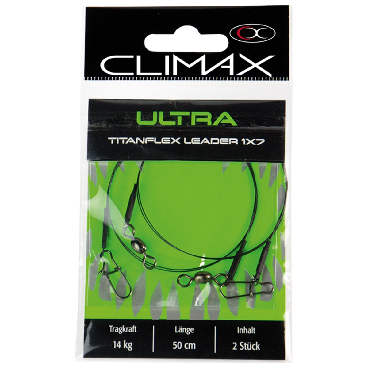 Climax Titanflex 1x7 Leaders 50 CM