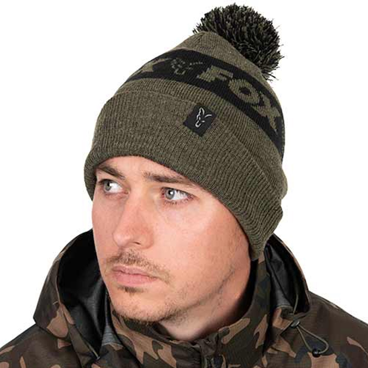 Fox Bobble Green & Black
