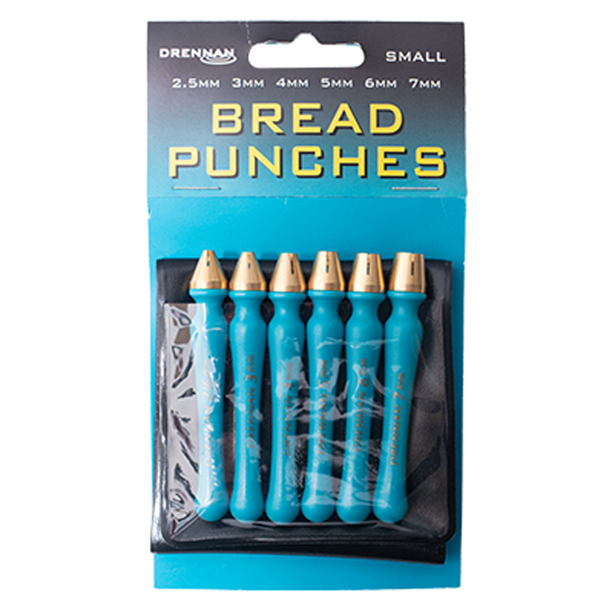 Drennan Brass Head Bread Punches 2,5-7 MM