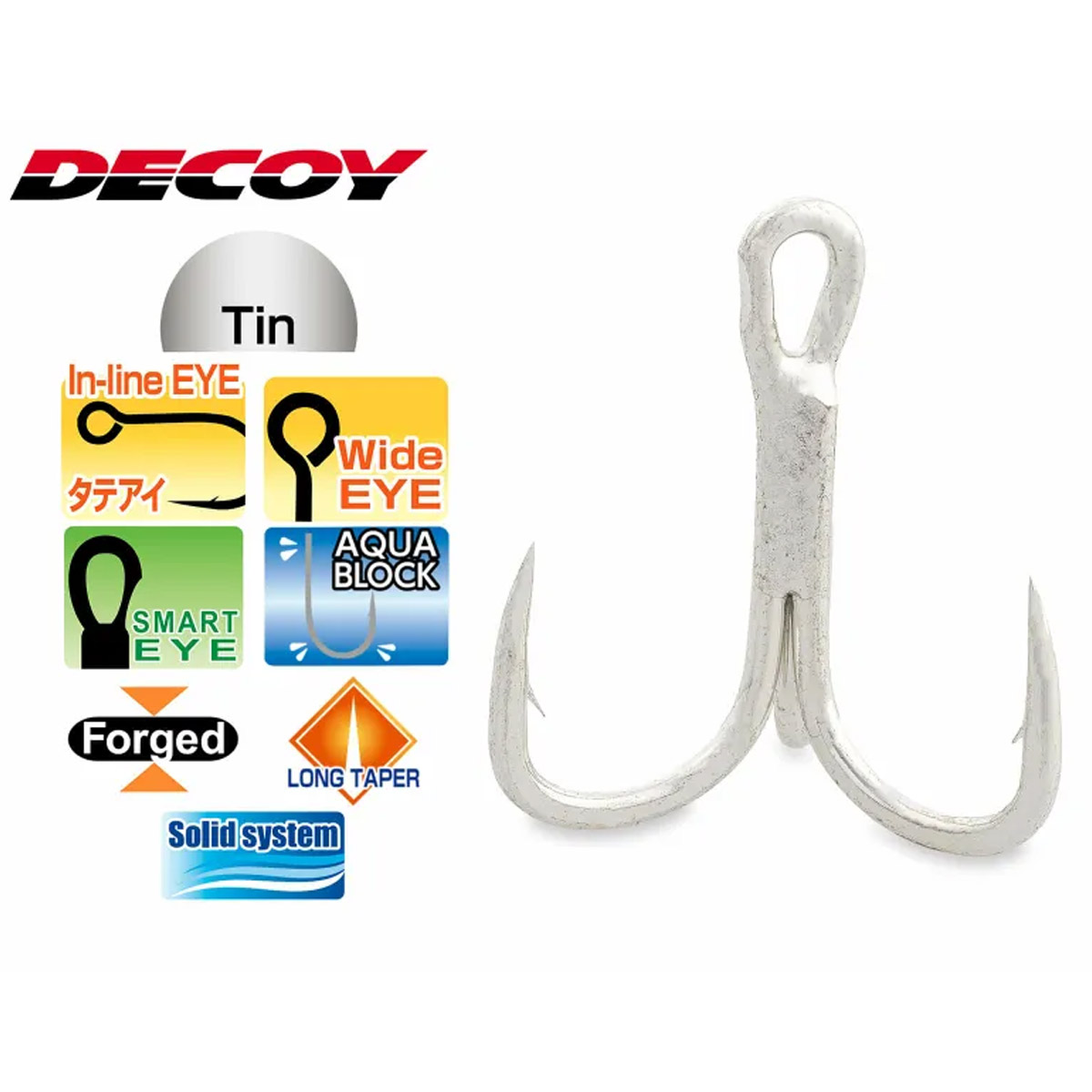 Decoy Y-S22 Treble Hook