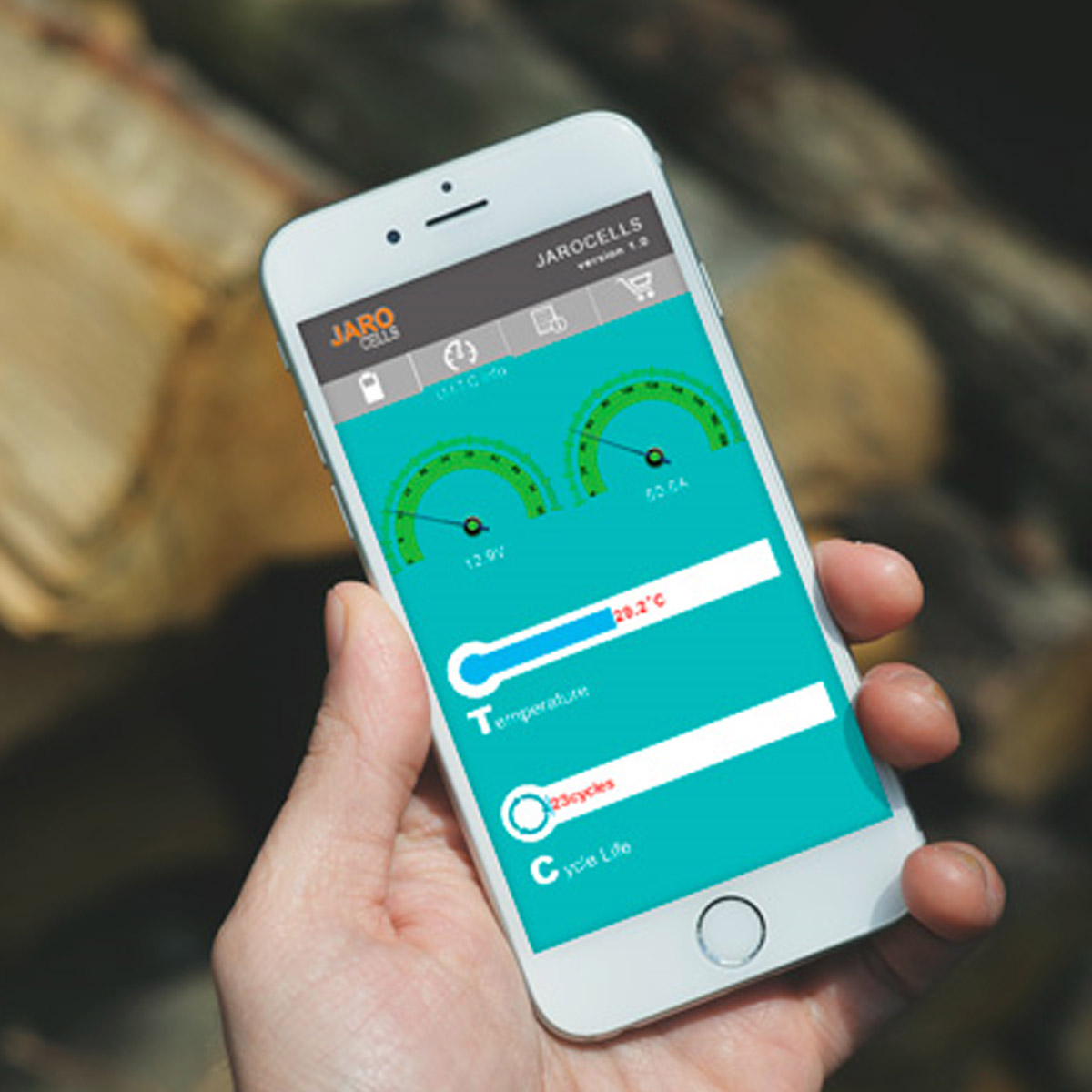 Jarocells Lithium Accu 12V9Ah