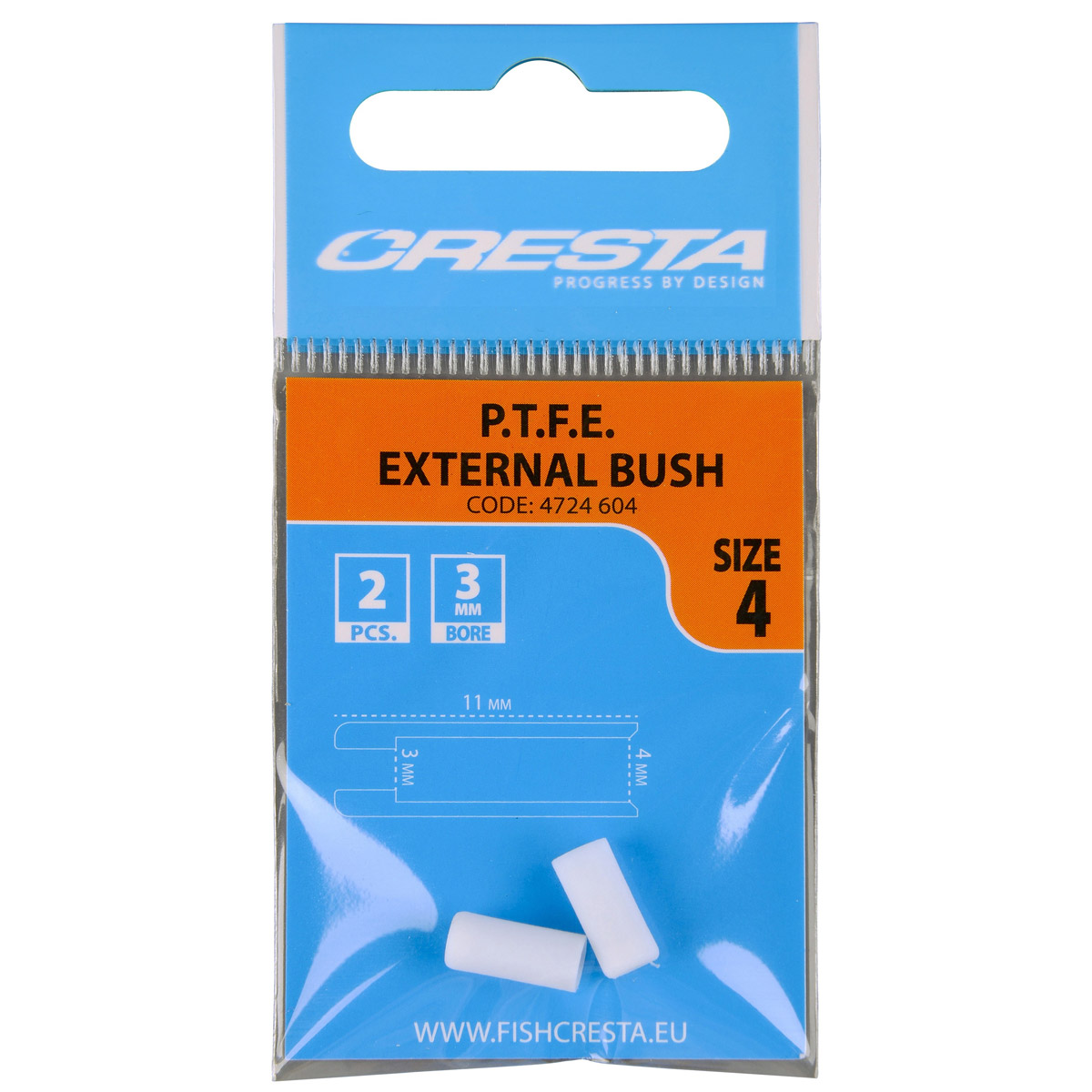 Cresta ptfe external bush