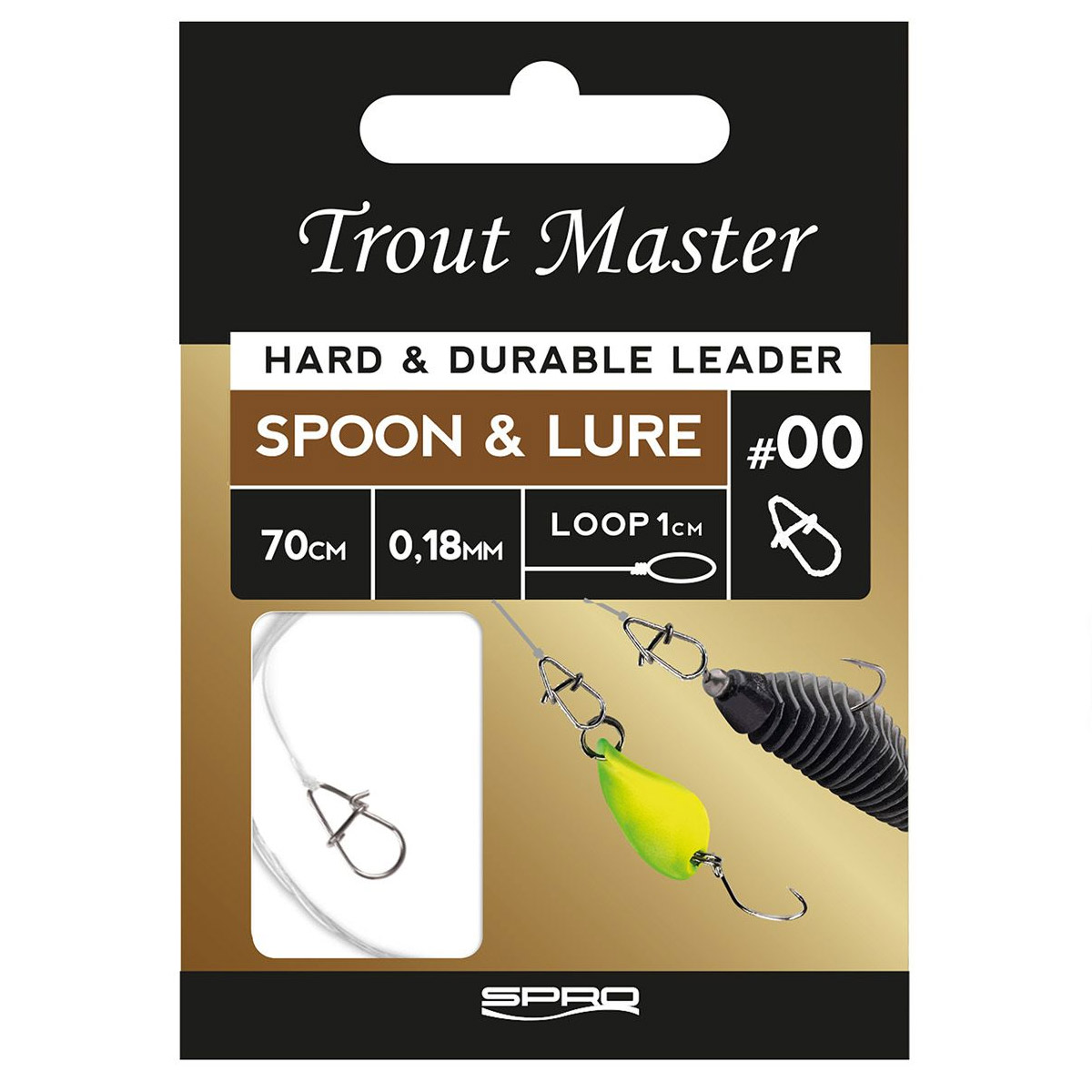 Spro Trout Master Spoon & Lure Leader