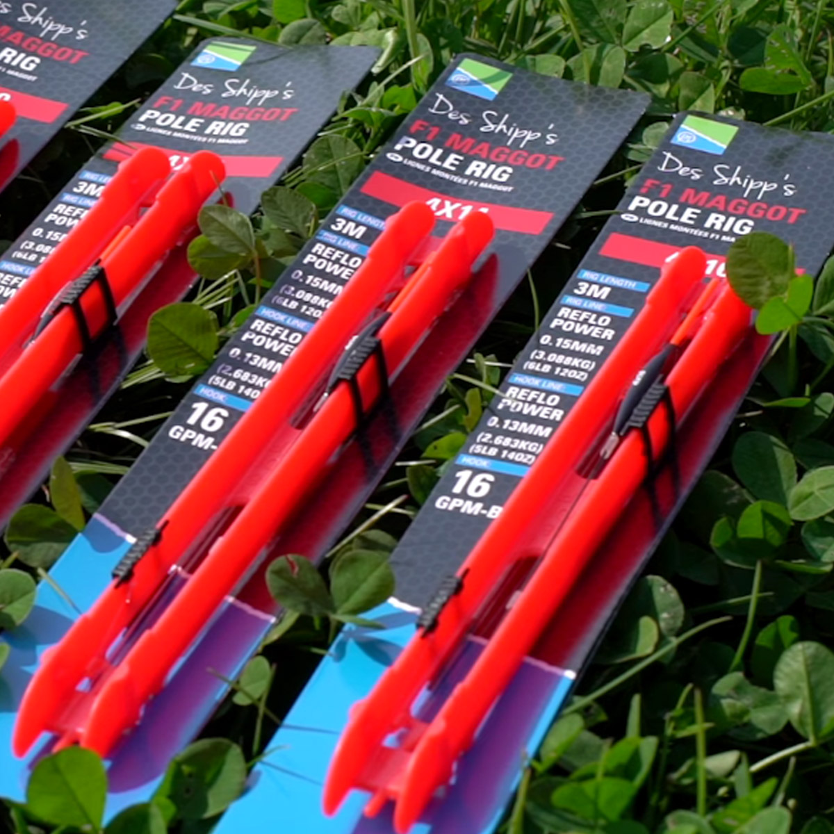 Preston Innovations Des Shipp F1 Maggot Pole Rigs