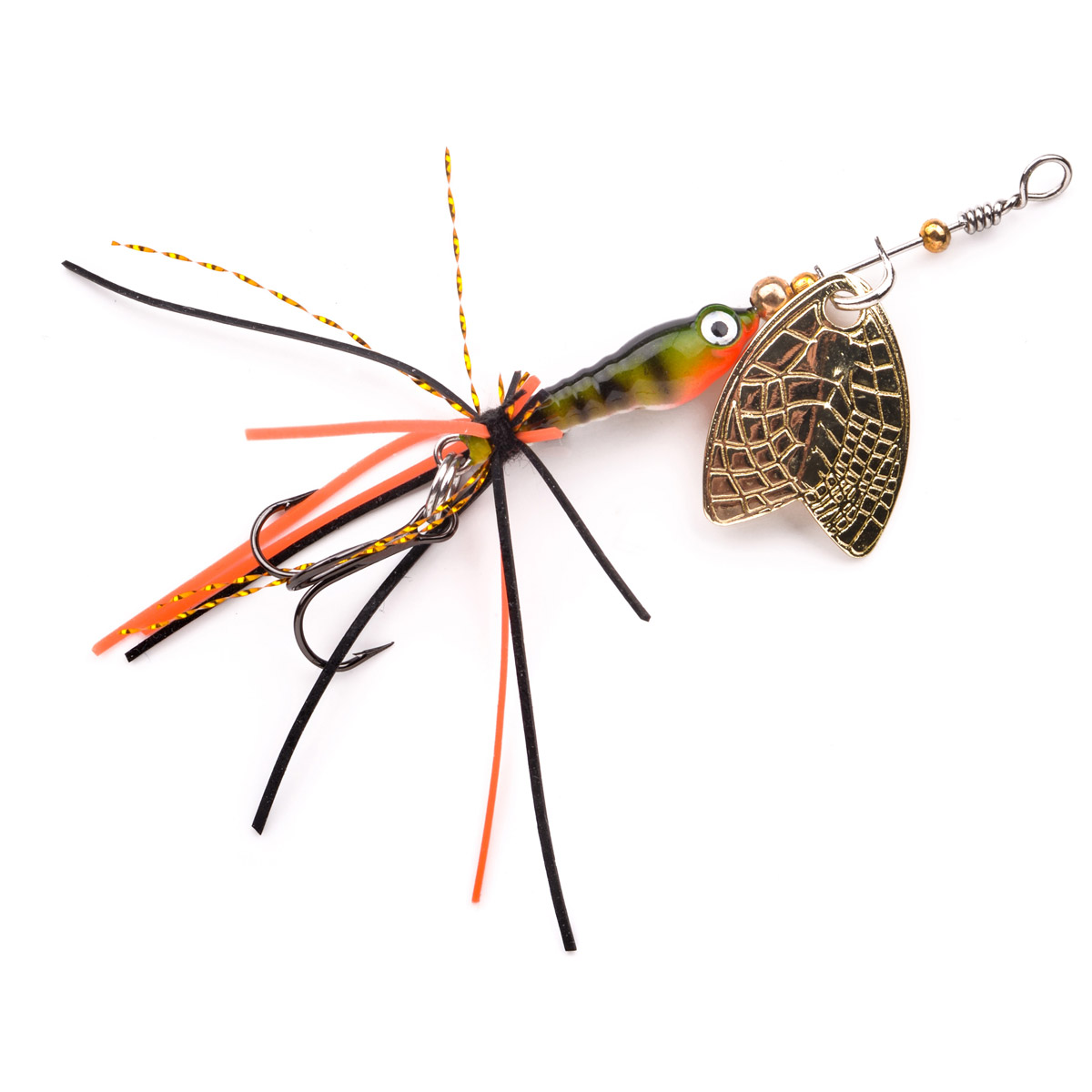 Spro Larva Mayfly Micro Spinner Treble Hook