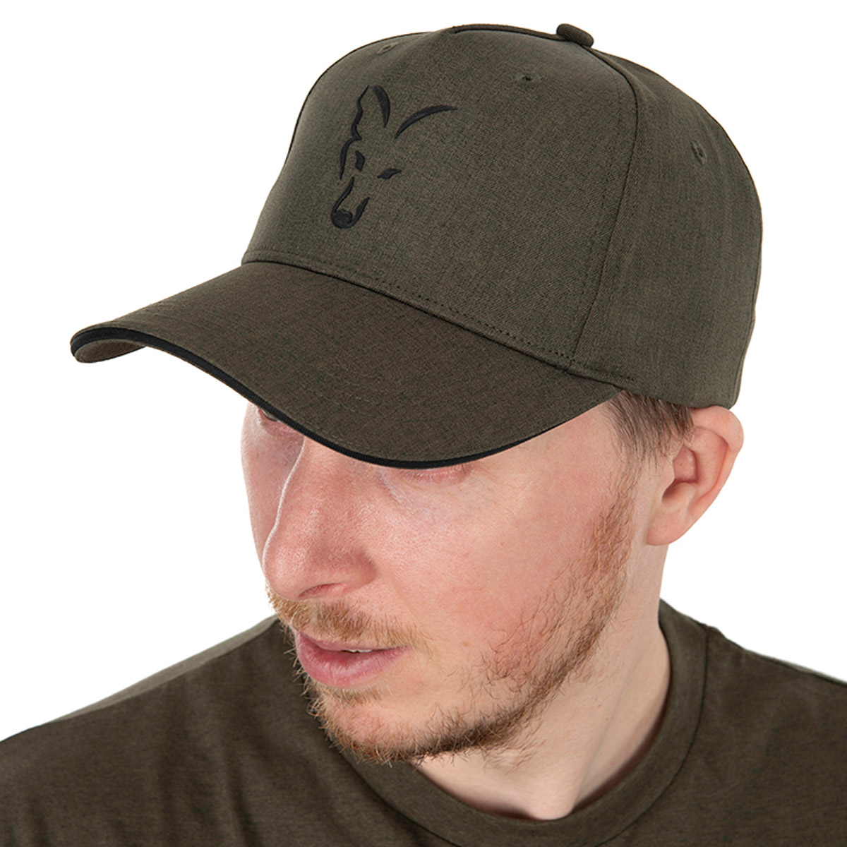 Fox Baseball Cap Green & Black