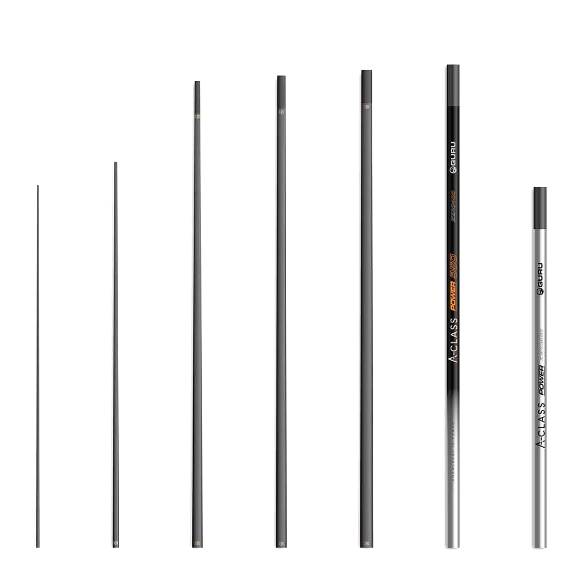 Guru A-Class Power Pole Pack 9,5 Meter