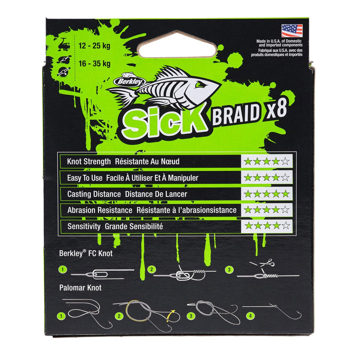 Berkley Sick Braid 150 Meter Moss Green