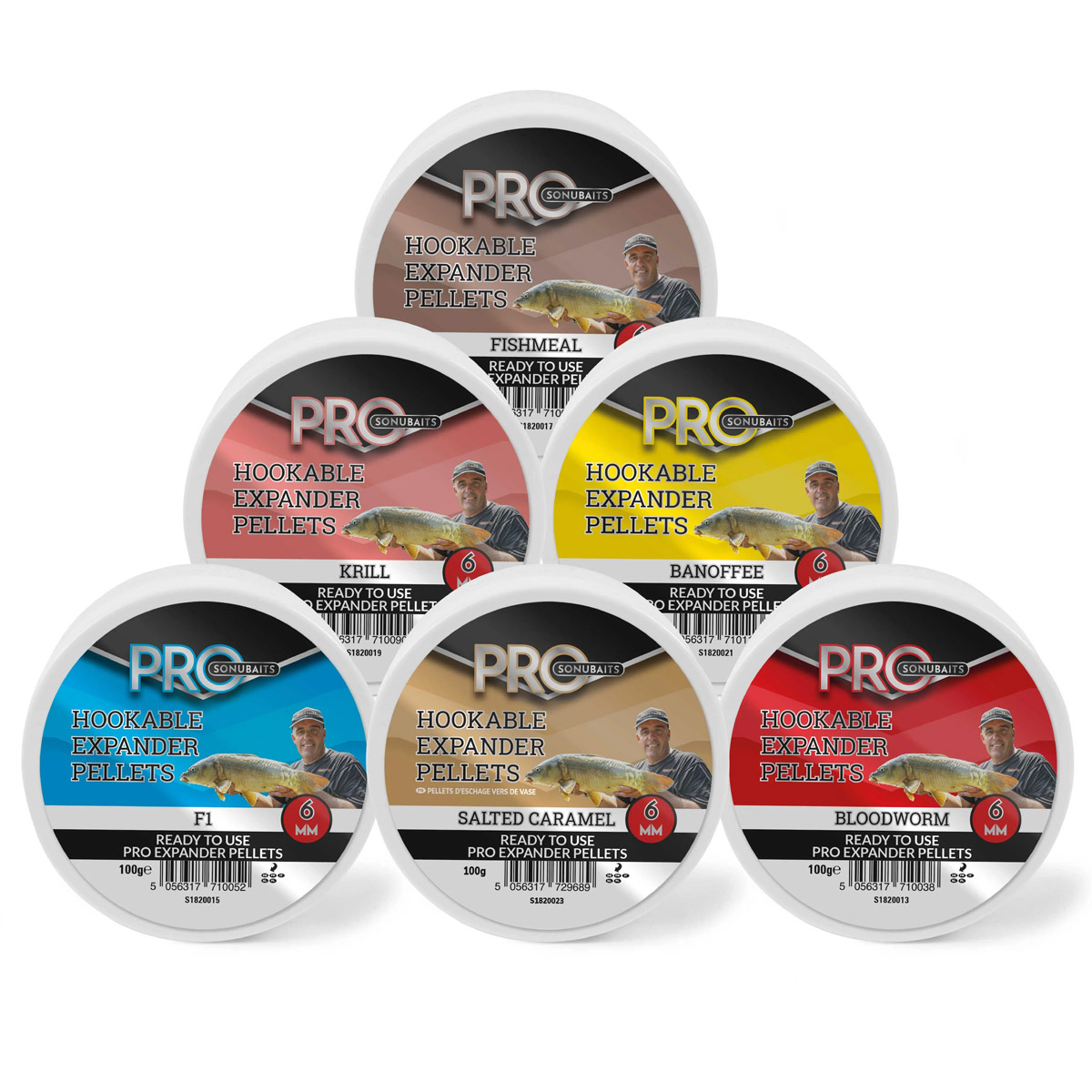 Sonubaits Pro Hookable Expander Pellets Salted Caramel