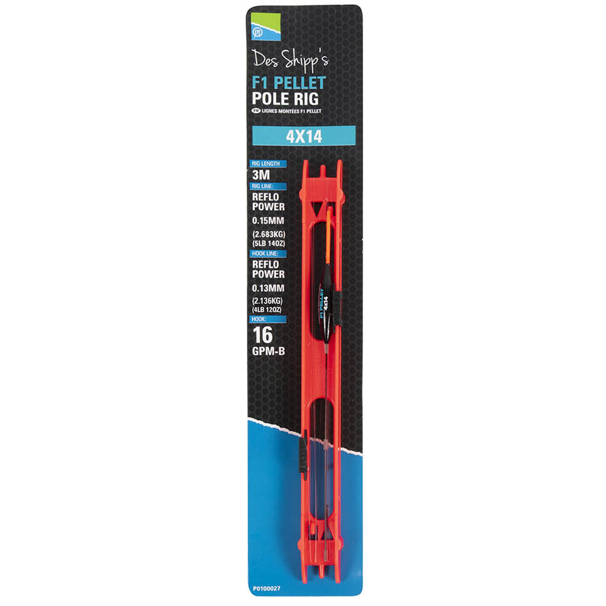 Preston Innovations Des Shipp F1 Pellet Pole Rigs