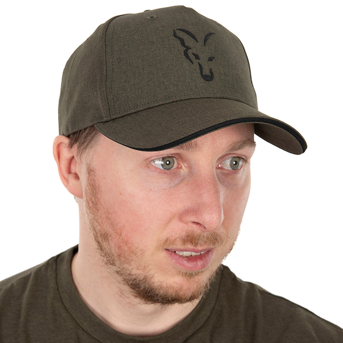 Fox Baseball Cap Green & Black