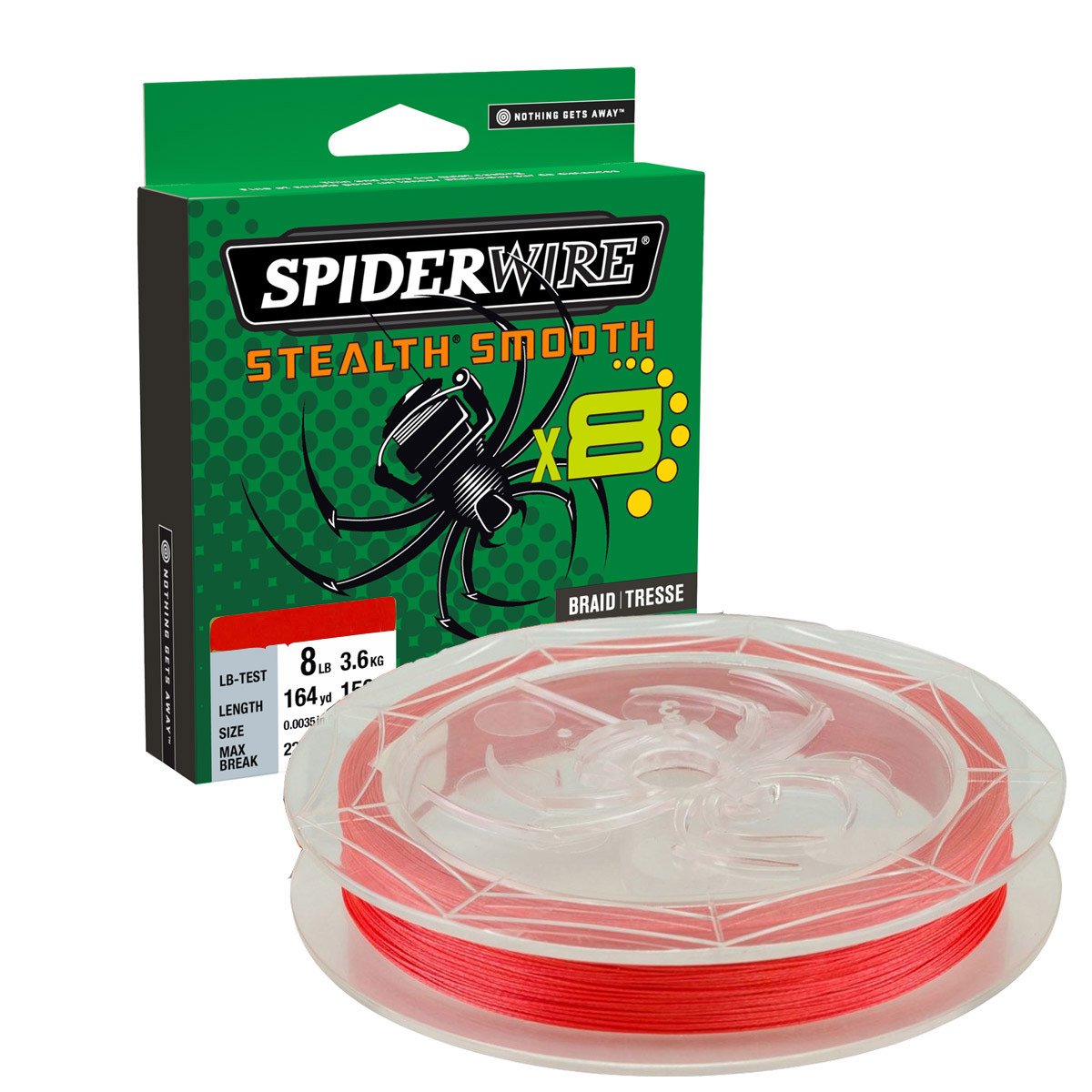 Spiderwire Stealth Smooth 8 Code Red 150 M